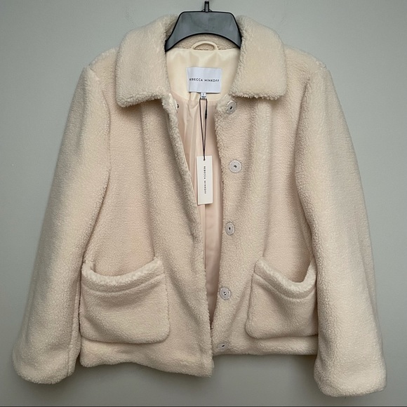 Rebecca Minkoff Teddy Coat - Picture 1 of 7